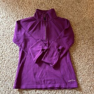 EDDIE BAUER quarter zip